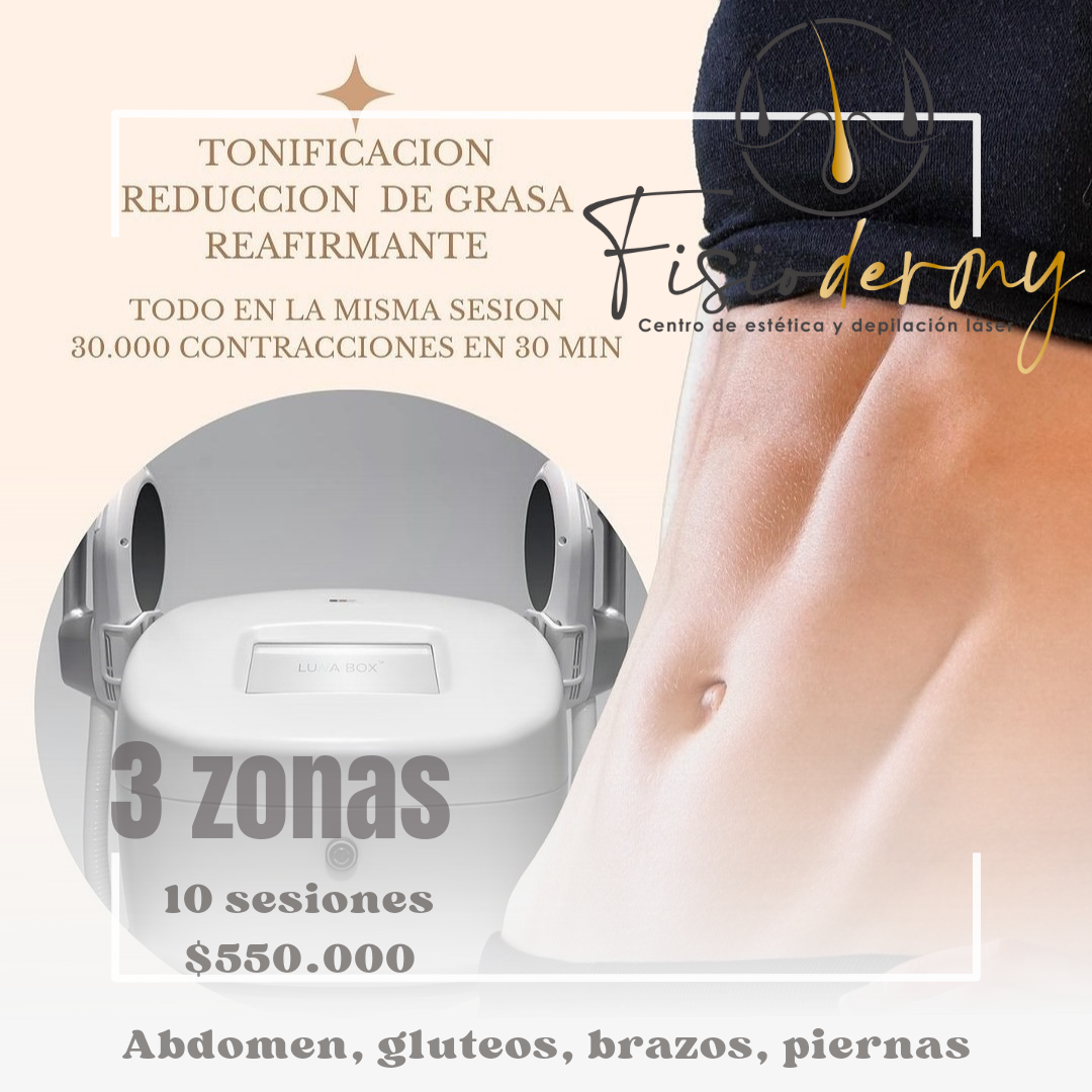 3 zonas RF HIFEM