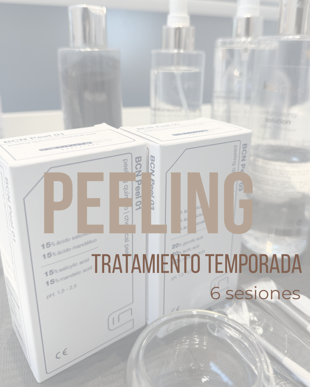 PEELING DE TEMPORADA 6 sesiones