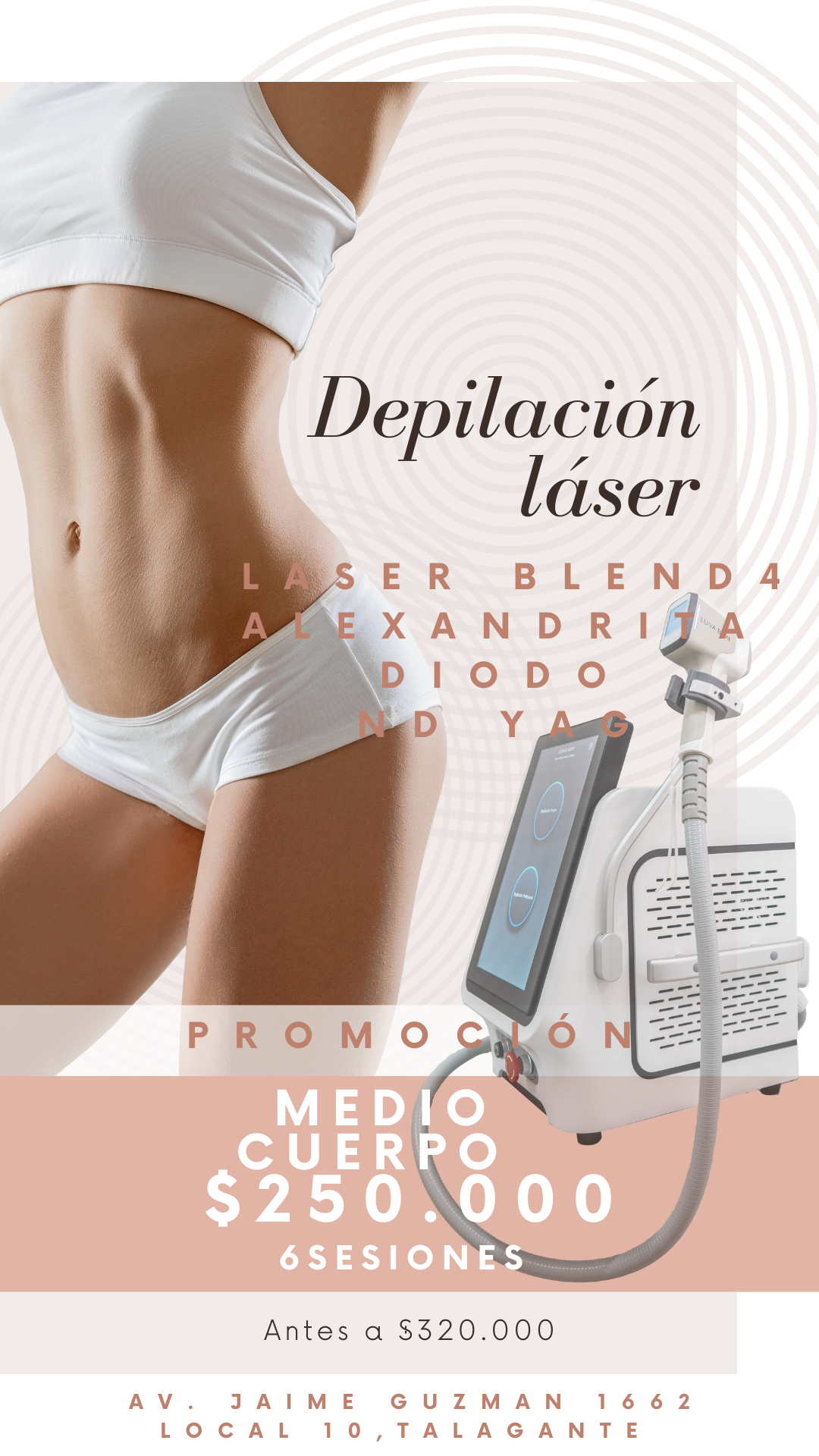 Estética Oferta Depilacion Laser Cuerpo Entero Cuerpo Completo