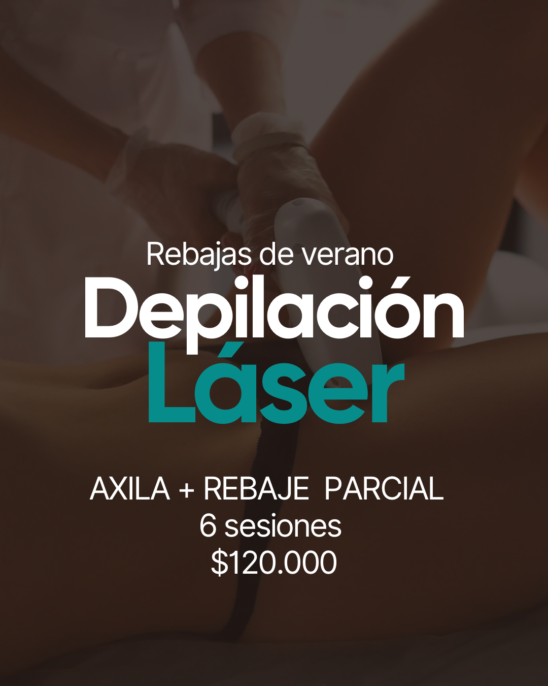 PROMOCIÓN VERANO AXILAS + rebaje parcial
