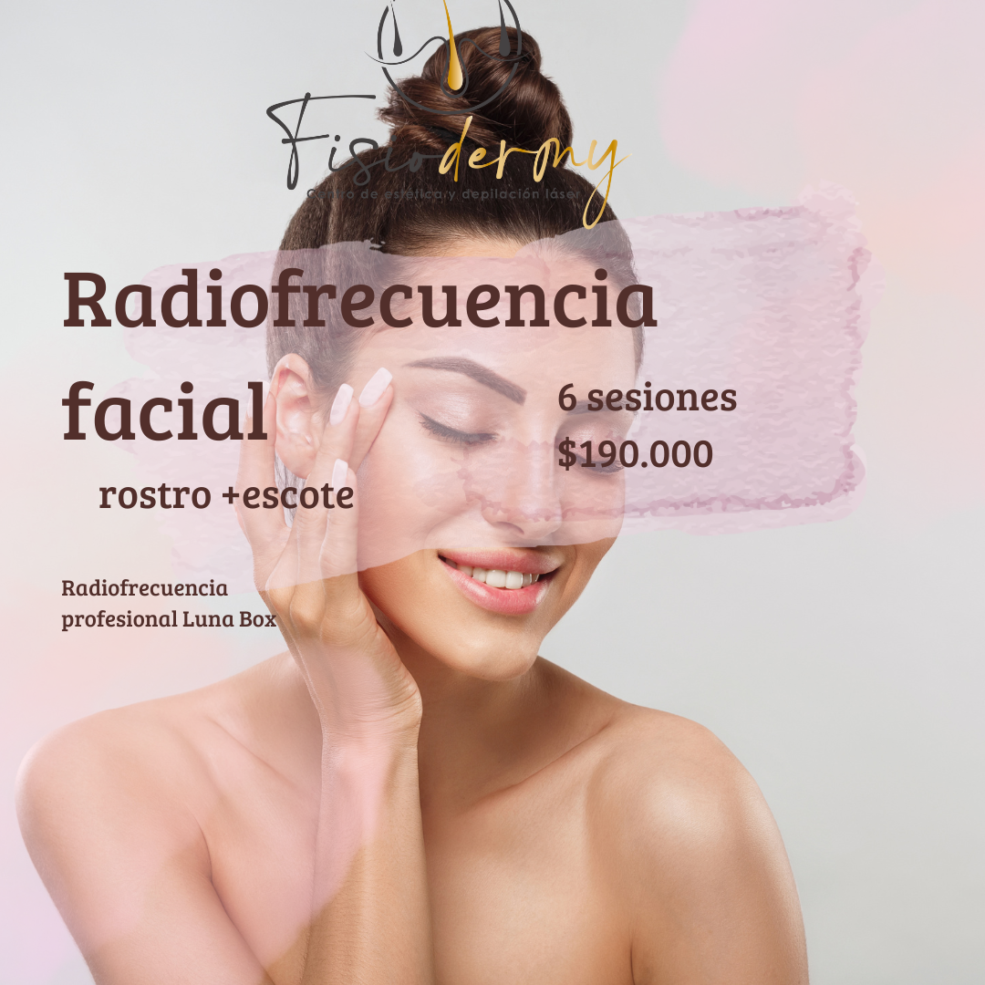Radiofrecuencia rostro más escote