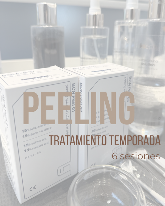 PEELING DE TEMPORADA 6 sesiones