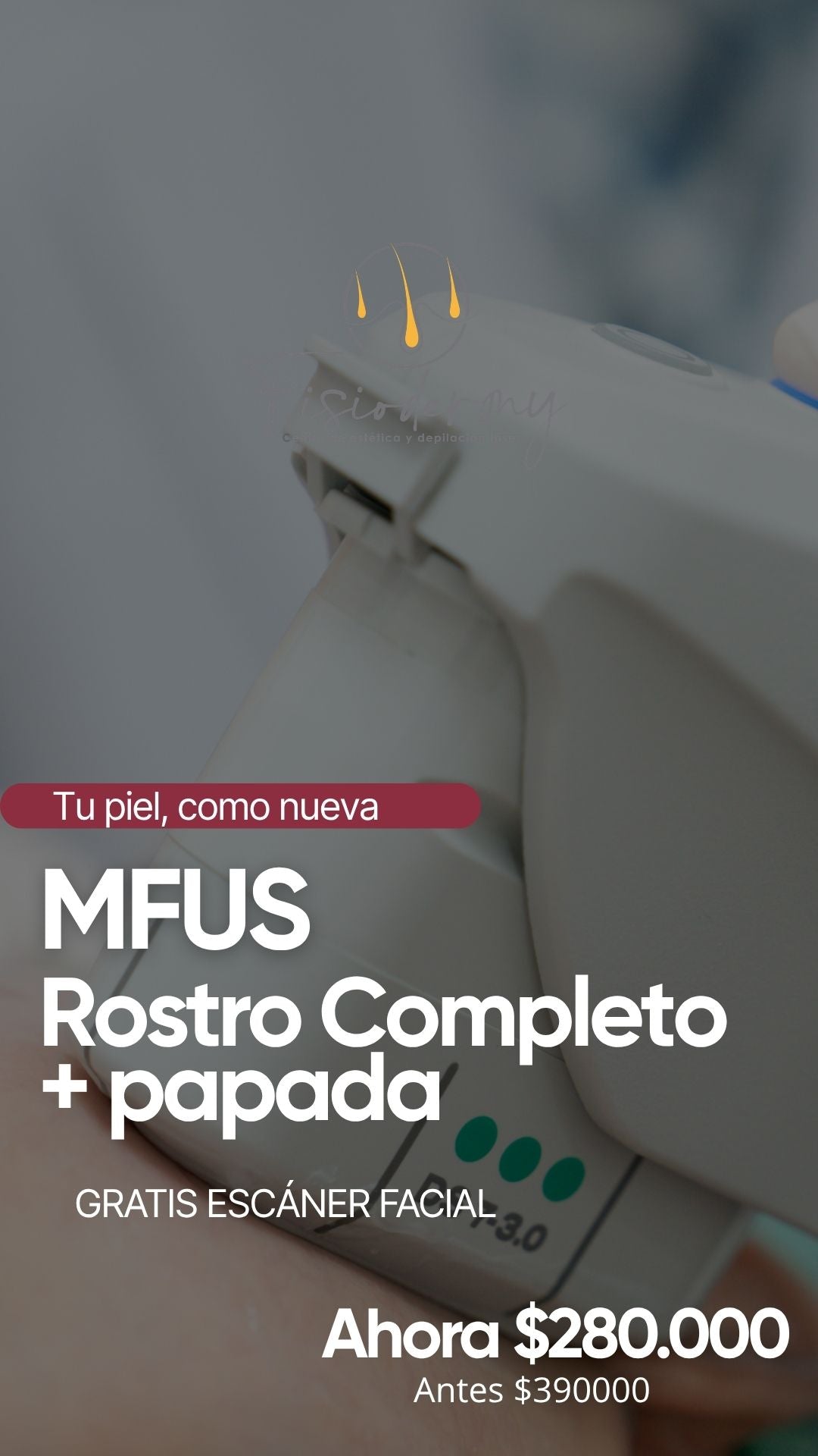 CYBER ROSTRO COMPLETO MÁS PAPADA DE REGALÓ ESCÁNER FACIAL