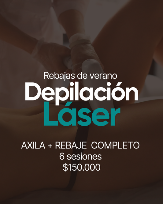 PROMOCIÓN VERANO AXILAS+REBAJE COMPLETO