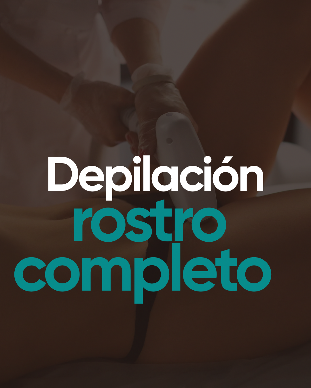 Depilación láser rostro completo (zona M) 6 sesiones