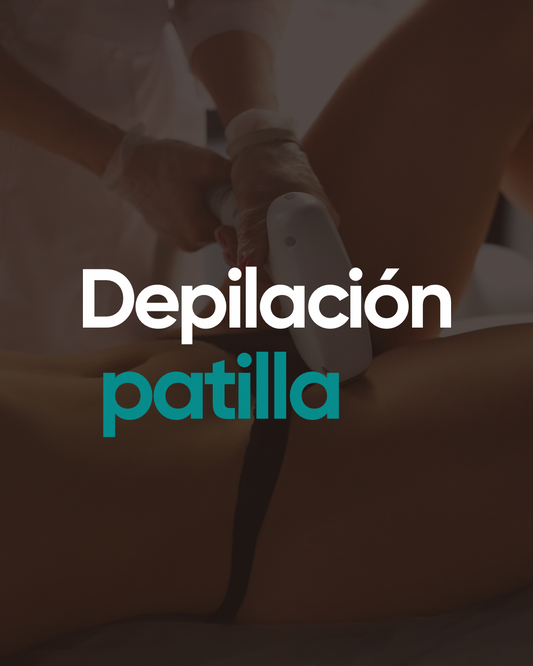 Depilación  láser patilla (zona xs) 6 sesiones